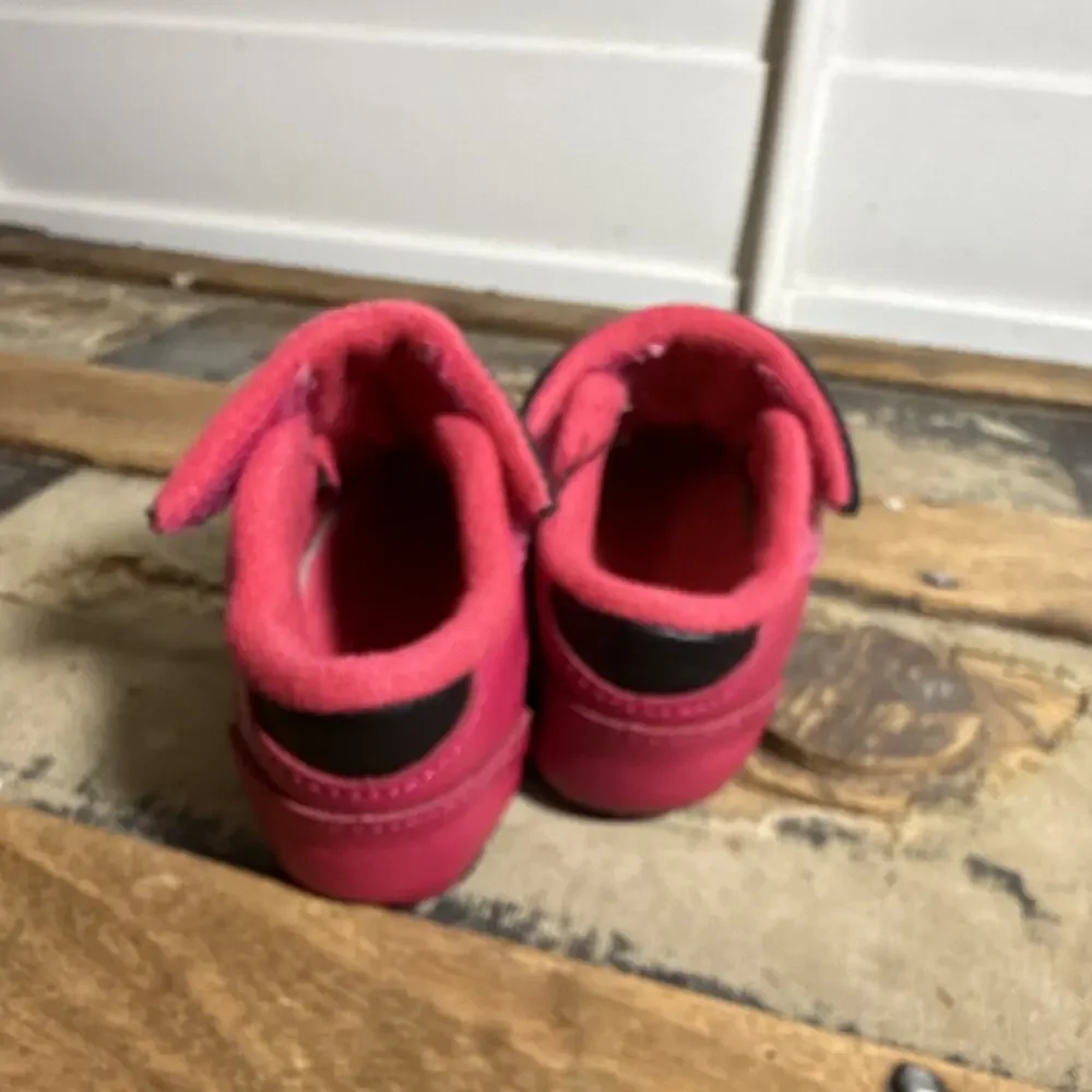 Jordan Air Jordan Baby Sneakers Black Pink 3C Synthetic Hook & Loop